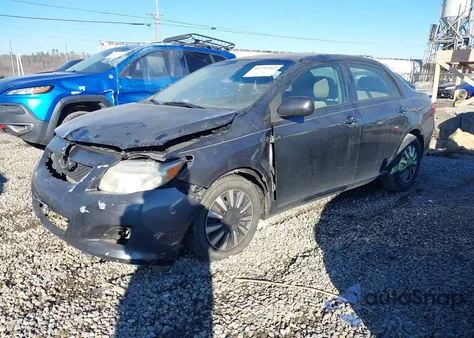 2010 Toyota Corolla Le from USA, damaged, VIN JTDBU4EE6AJ075970